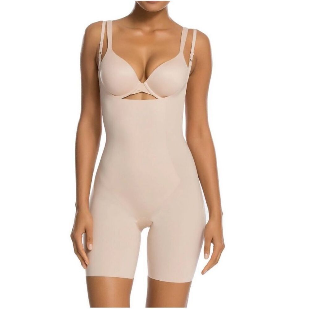 Spanx Trust Your Thinstincts Open Bust Full Body Shaper sz 2X EUC